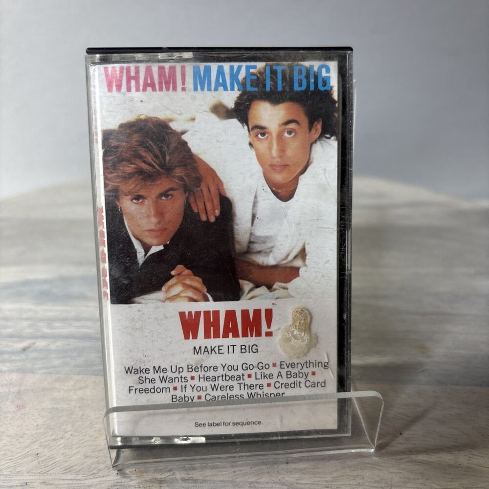 Make It Big by Wham! (Cassette, 1990)